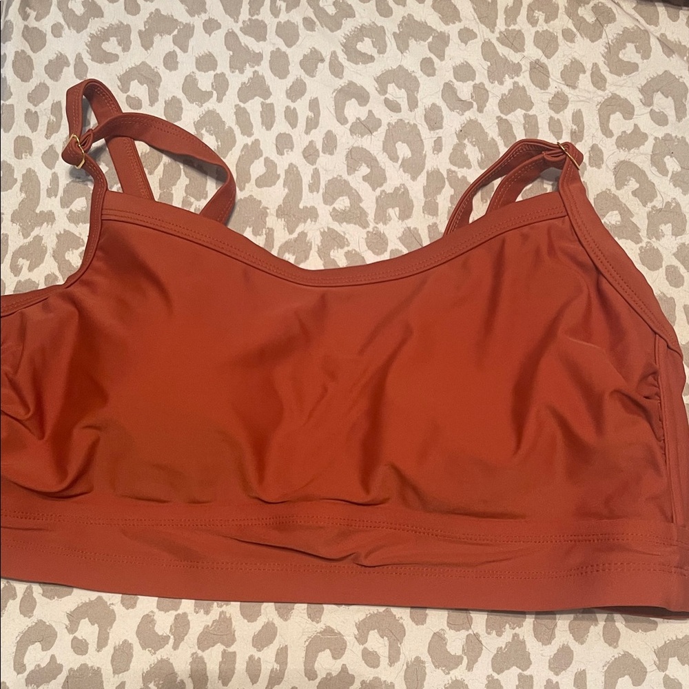 Xhilaration Rust Bikini Top